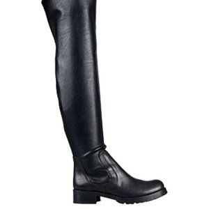 woman over the knee boots